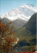 Blick von Ngawal zurck in das Tal von Pisang