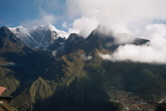 Blick auf den Taboche Peak 6.367m von Mongla